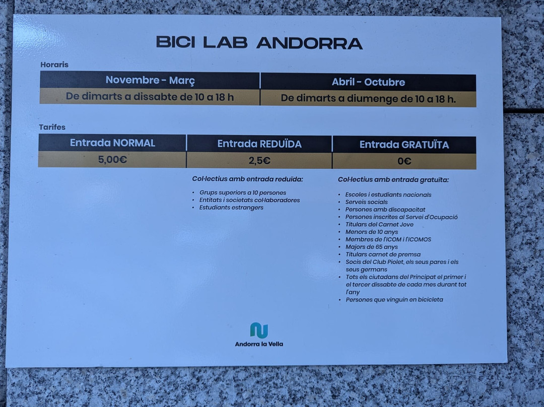 Bici Lab Andorra-安道尔城必去景点