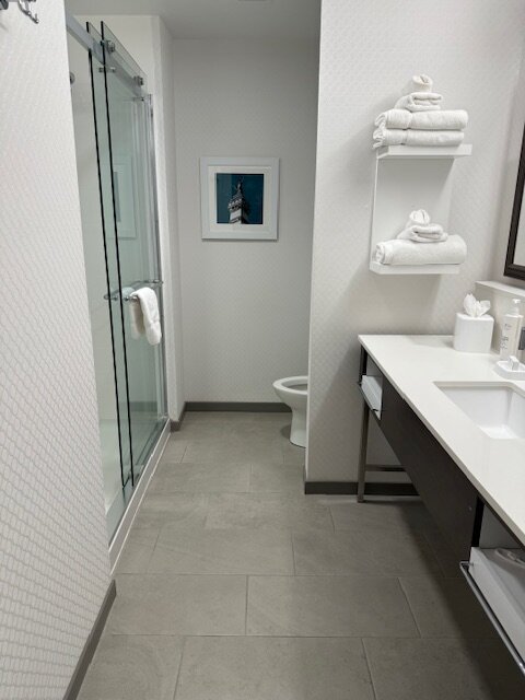 Hampton Inn & Suites Indianapolis/Keystone-浴室