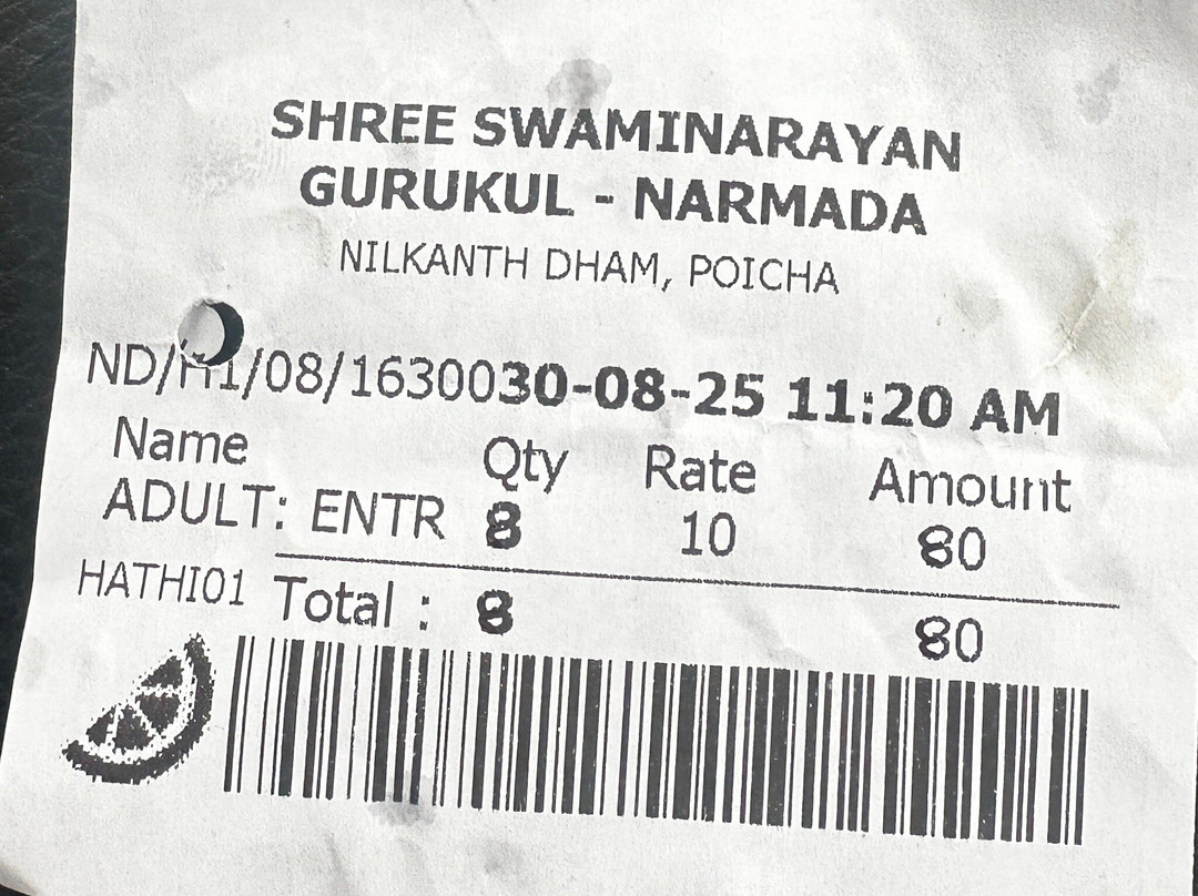 Nilkanth Dham Swaminarayan Temple-Poicha必去景点