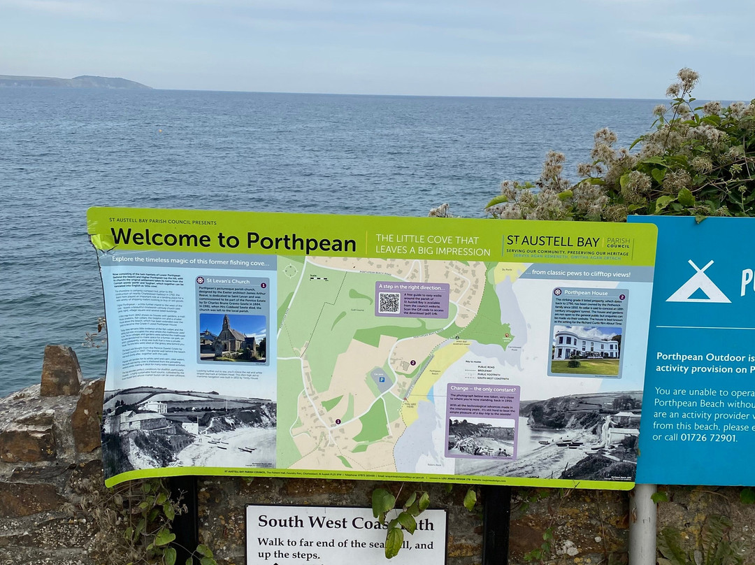 Porthpean Beach-圣奥斯特尔必去景点