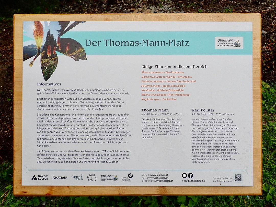 Botanical Garden Alpinum Schatzalp-Davos Platz必去景点