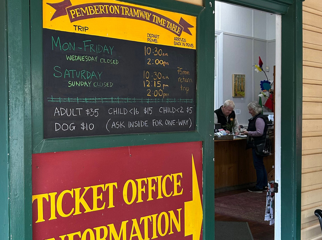 Pemberton Tramway-彭伯顿必去景点