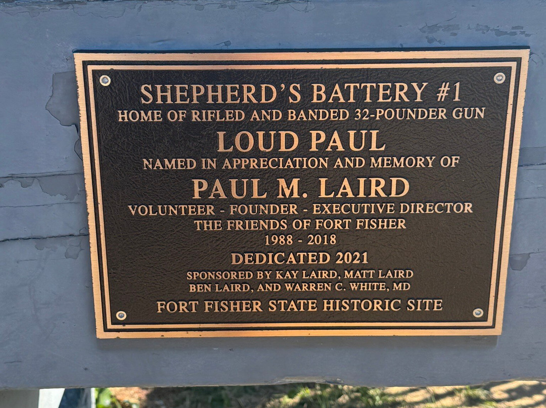 Fort Fisher State Historic Site-Kure Beach必去景点