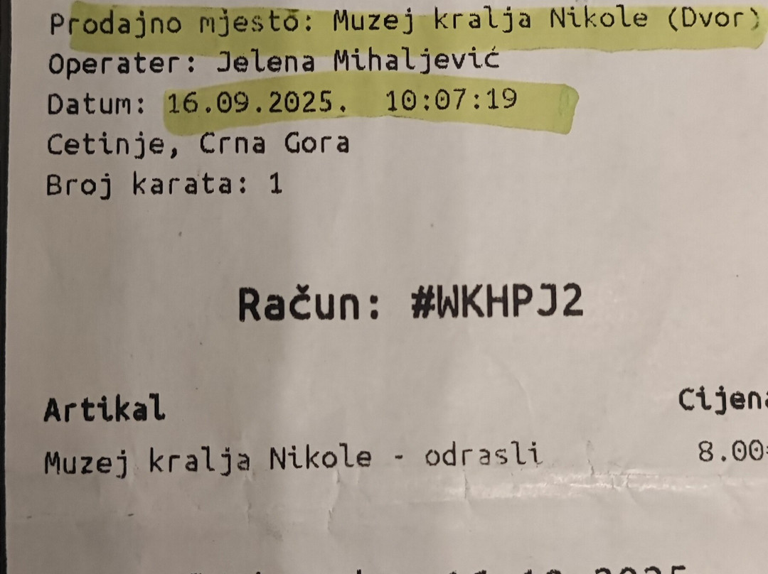 National Museum of Montenegro-Cetinje必去景点