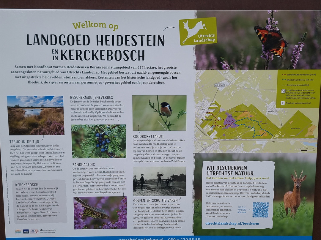 Wandelroute Heidestein-Zeist必去景点