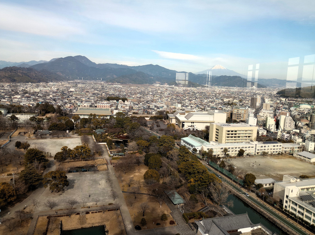 Prefectural Office Annex 21st Floor Lobby Outlook-静冈市必去景点