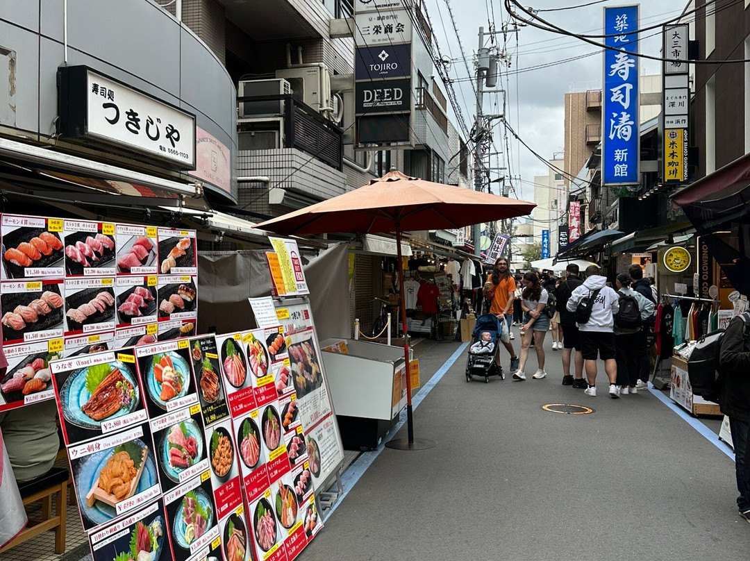 Tsukiji Fish Market-Tsukiji必去景点