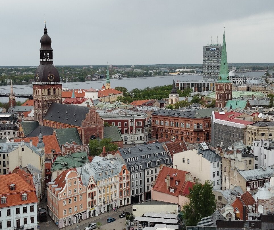 View of Riga from St Peter's Church Tower-里加必去景点