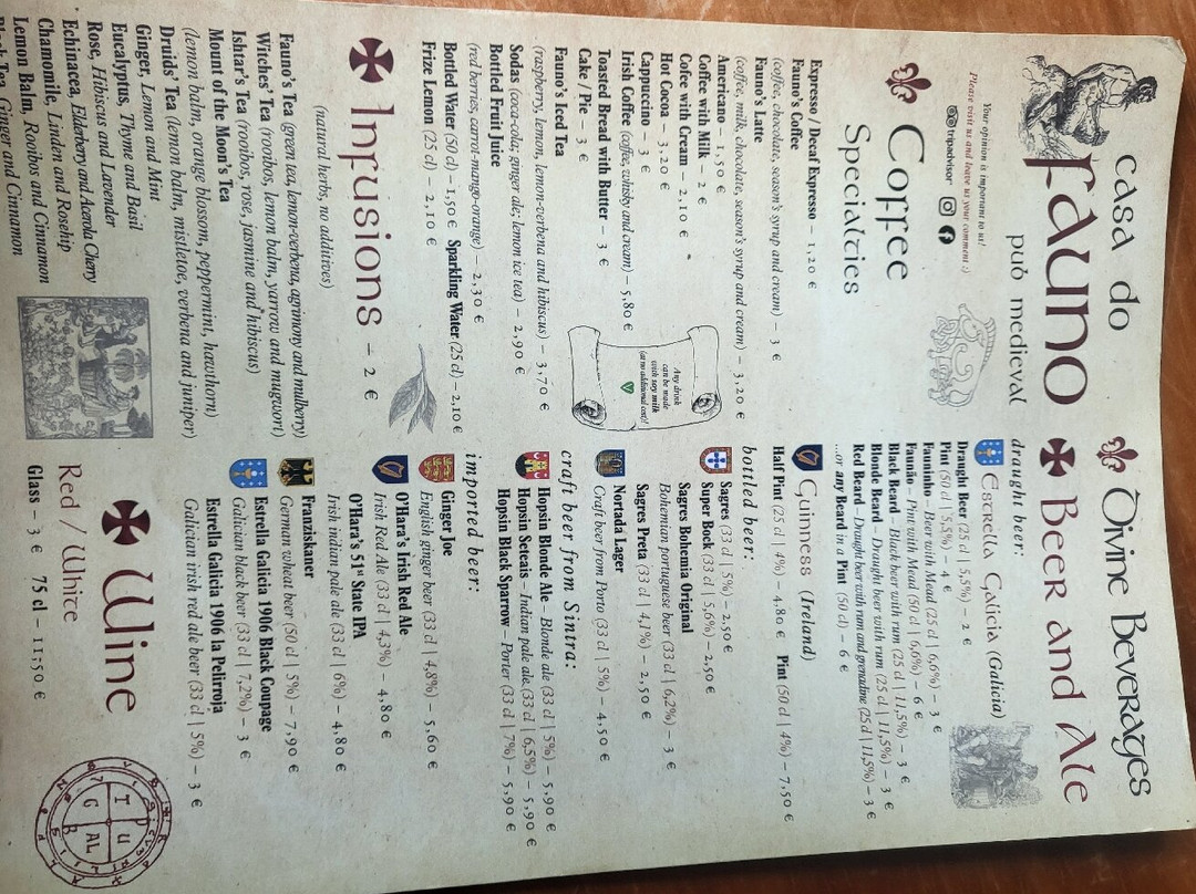 Pub Medieval Casa do Fauno-辛特拉必去景点