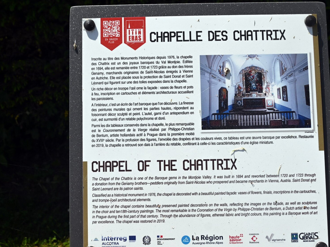 Chapelle des Chattrix-圣热尔韦莱班必去景点