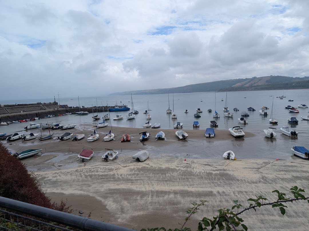 New Quay Beach. Wales-纽基必去景点