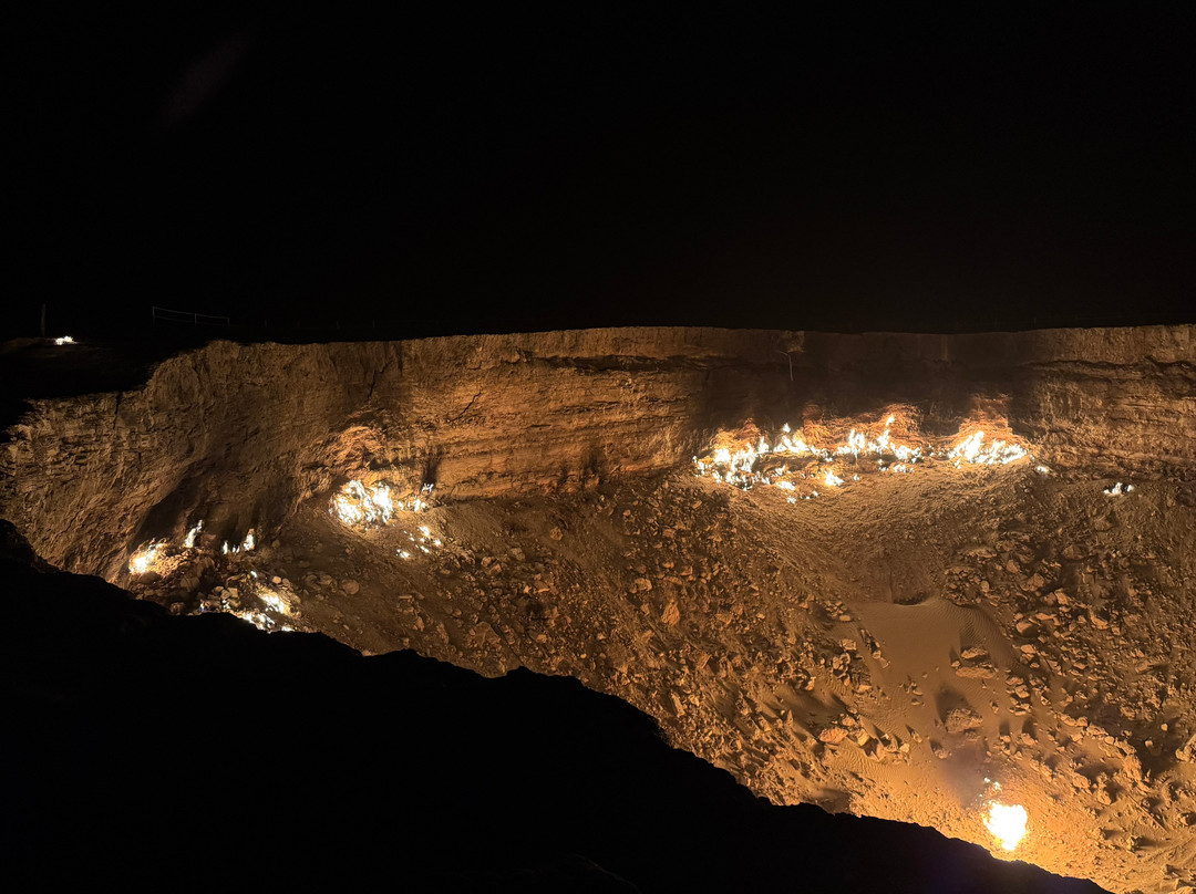 Darvaza Gas Crater-Darvaza必去景点
