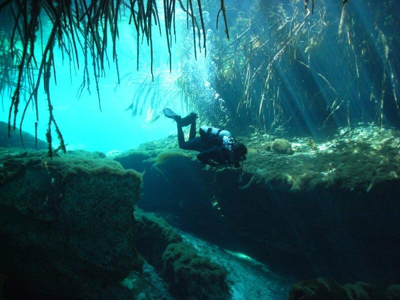 Cenote Popol Vuh-从莫雷洛斯港必去景点