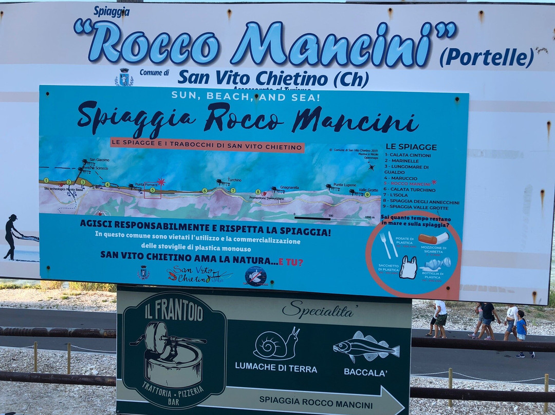 Spiaggia Rocco Mancini景点图片