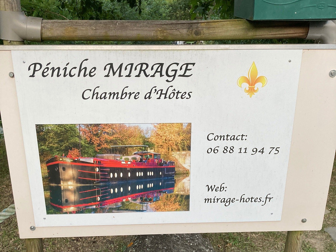 Chambre d'Hôtes Péniche MIRAGE主图