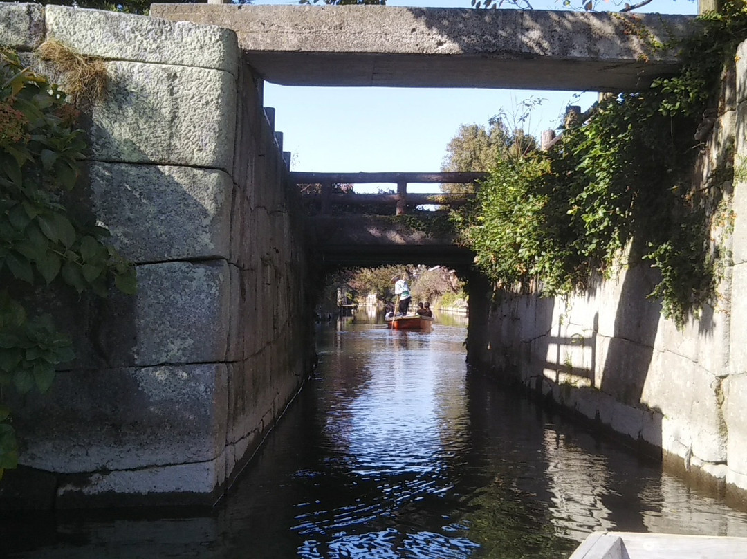 Yanagawa Castle Moat Water Gate-柳川市必去景点
