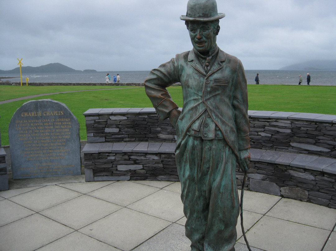 Charlie Chaplin Statue-Waterville必去景点