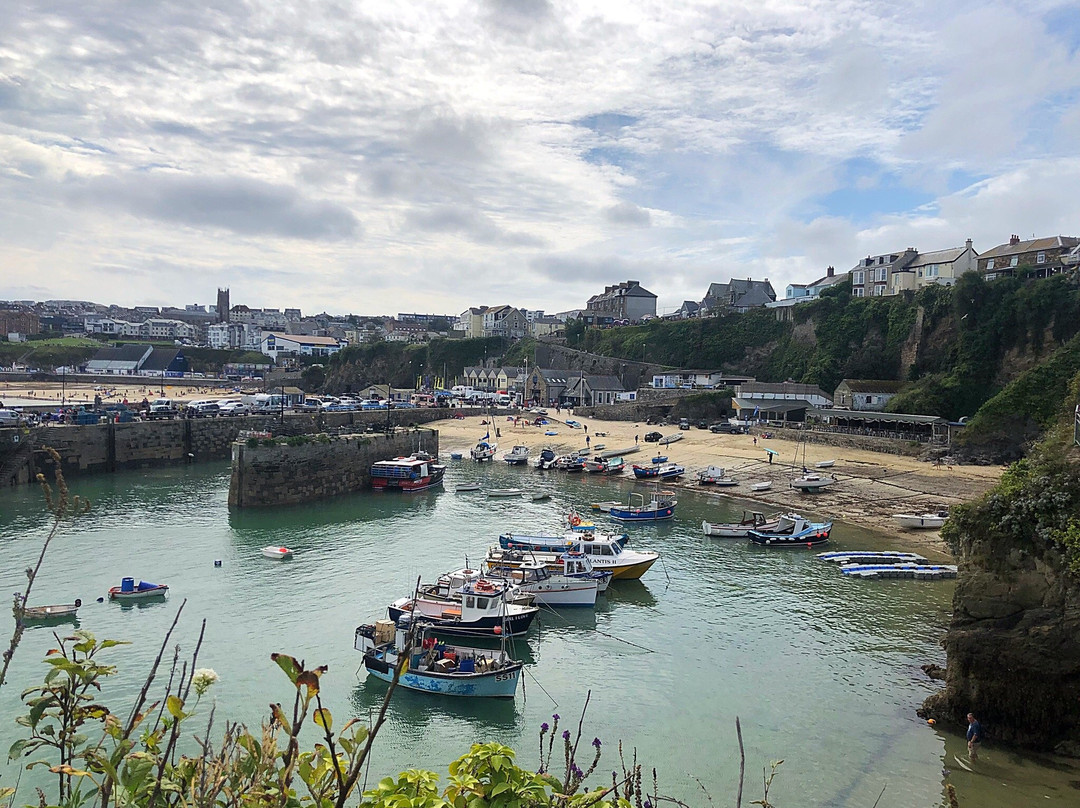 South West Coast Path Walk - Newquay's Twin Headlands from Newquay Station-纽奎必去景点