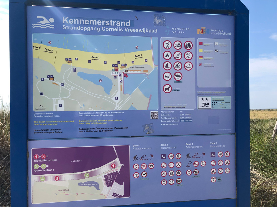 Kennemerduinen an der Nordsee景点图片