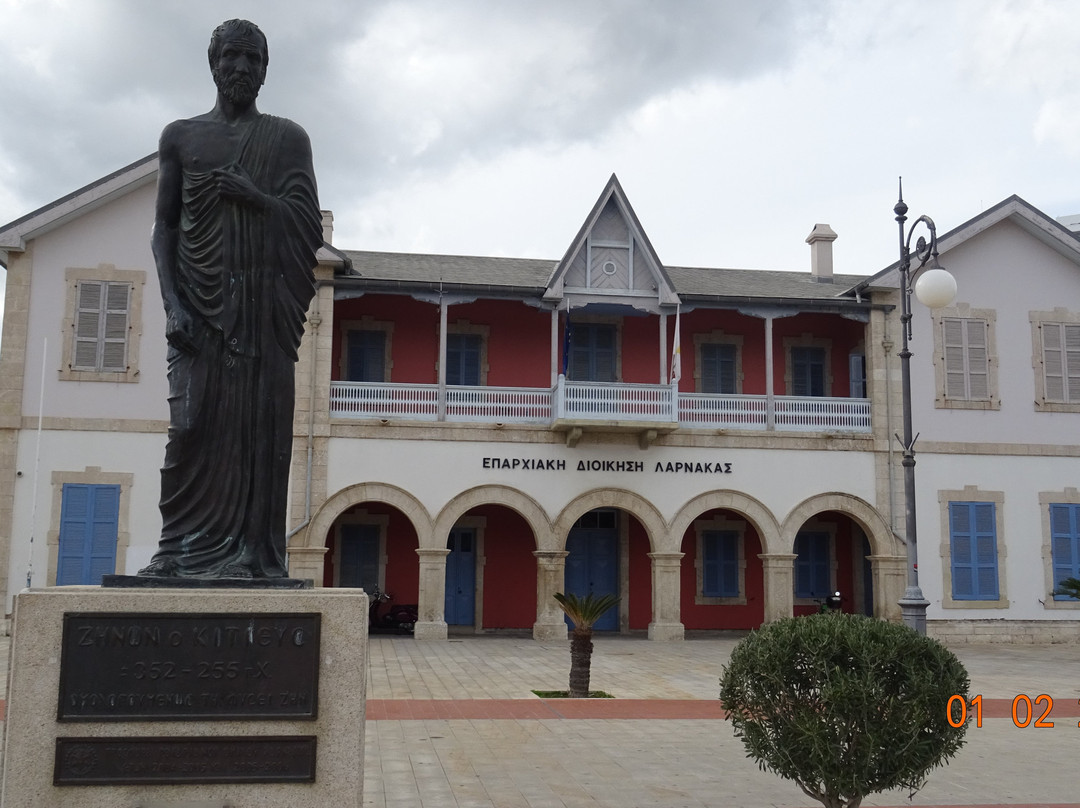 Zeno of Kition Statue-拉纳加必去景点