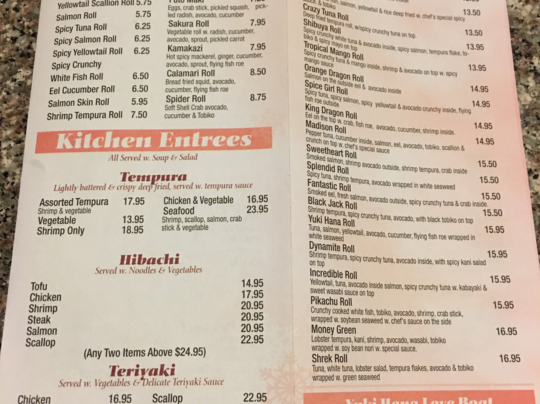 Yuki Hana Japanese Restaurant