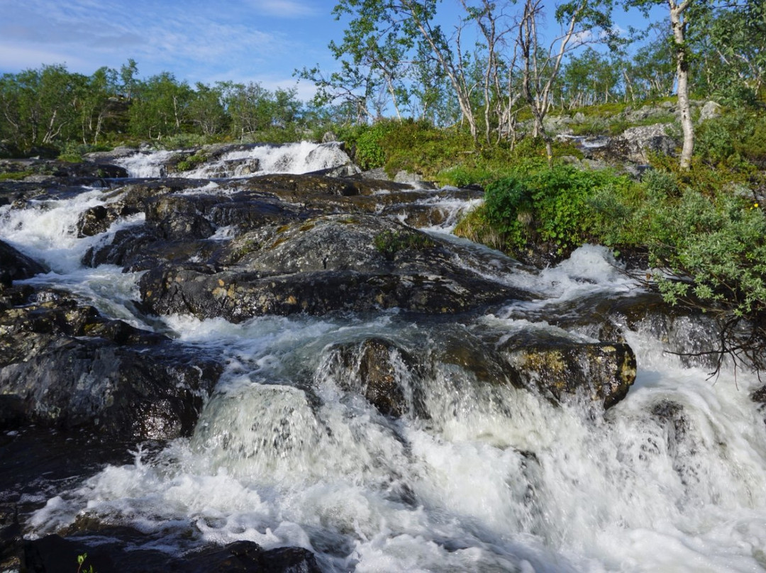 Tsahkal Falls-Kilpisjarvi必去景点