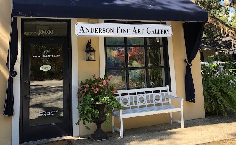 Anderson Fine Art Gallery-圣西蒙斯岛必去景点