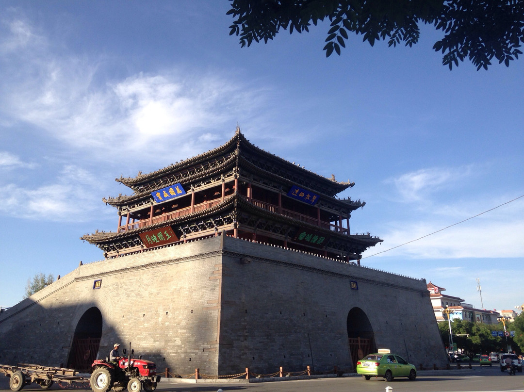 张掖镇远楼景点图片