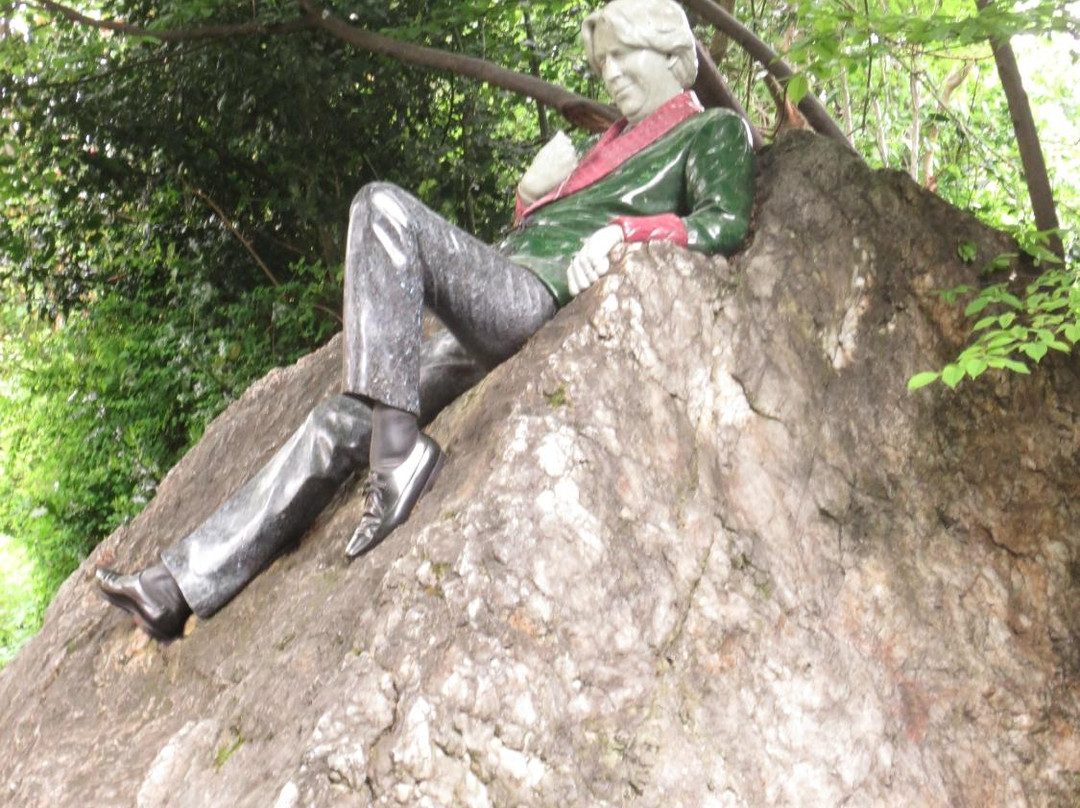 Monument to Oscar Wilde-都柏林必去景点