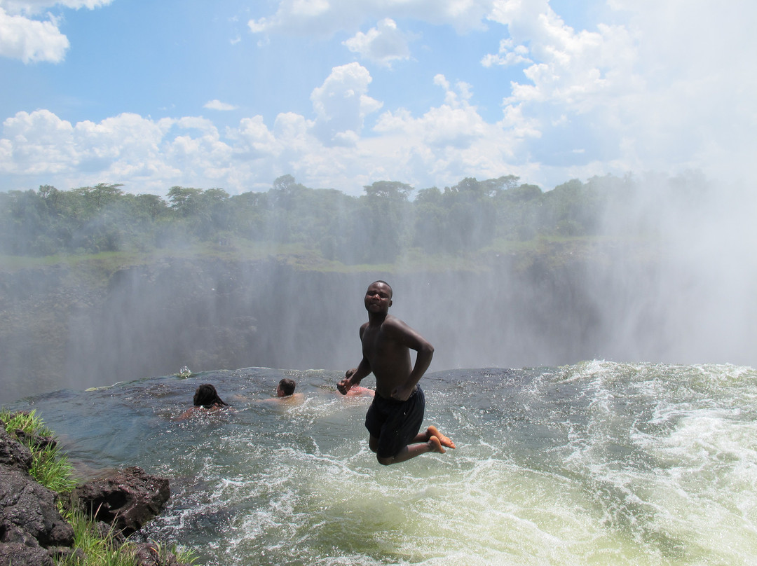 Devil's Pool-李文斯顿必去景点