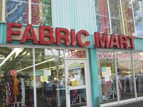 Fabric Mart-火奴鲁鲁必去景点