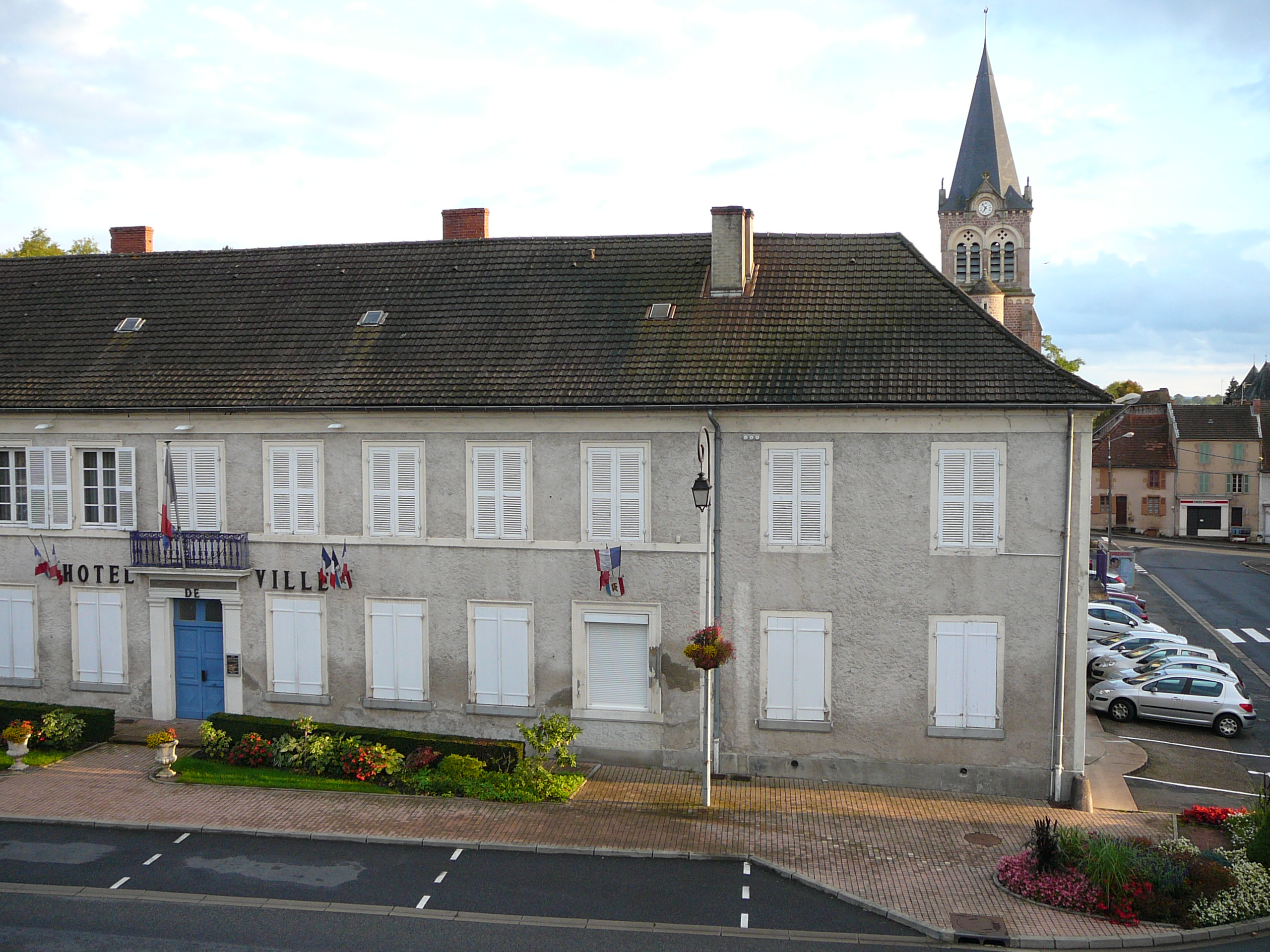 Hotel Restaurant du Bourbonnais-酒店景观