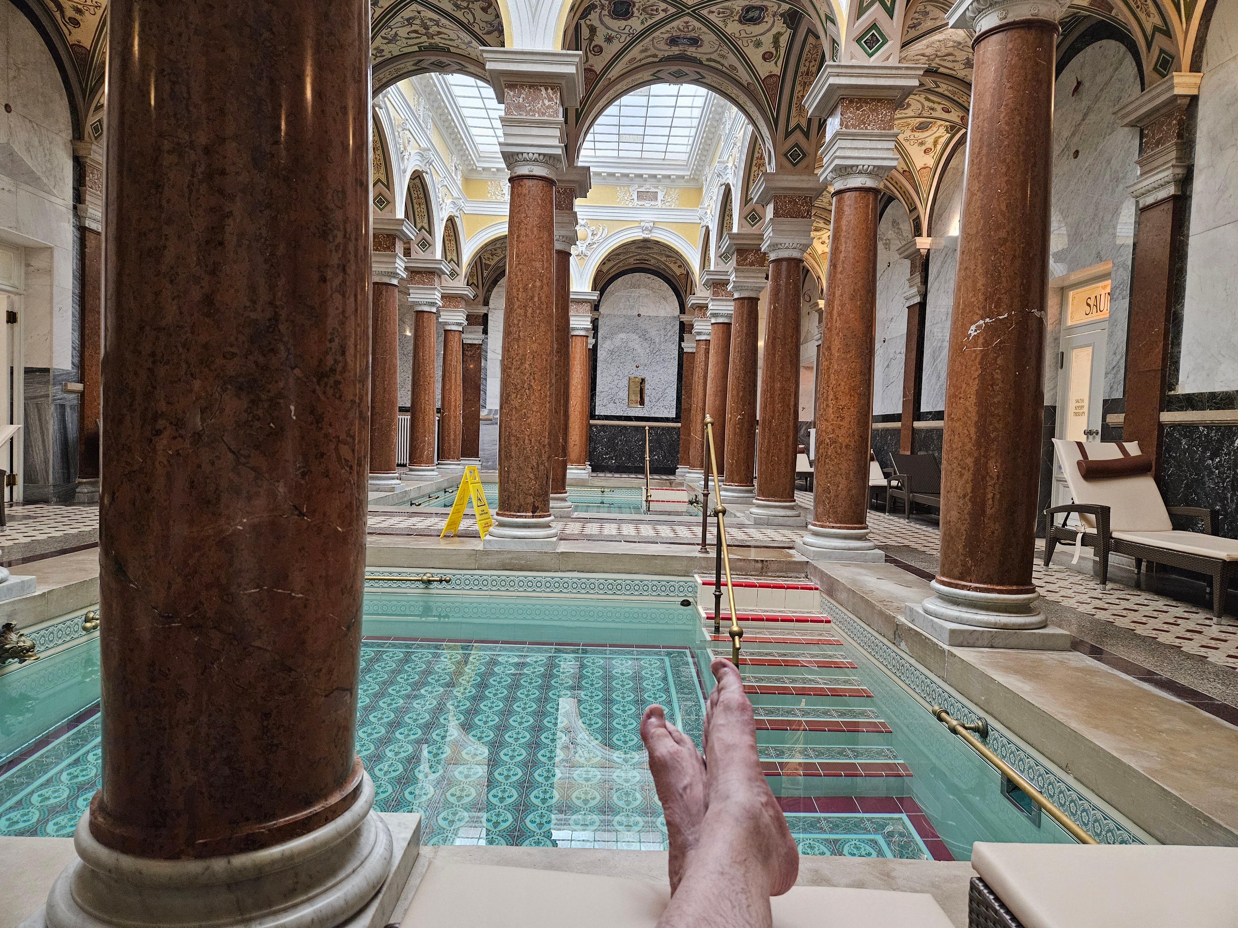 Ensana Centrální Lázně Health Spa Hotel-泳池