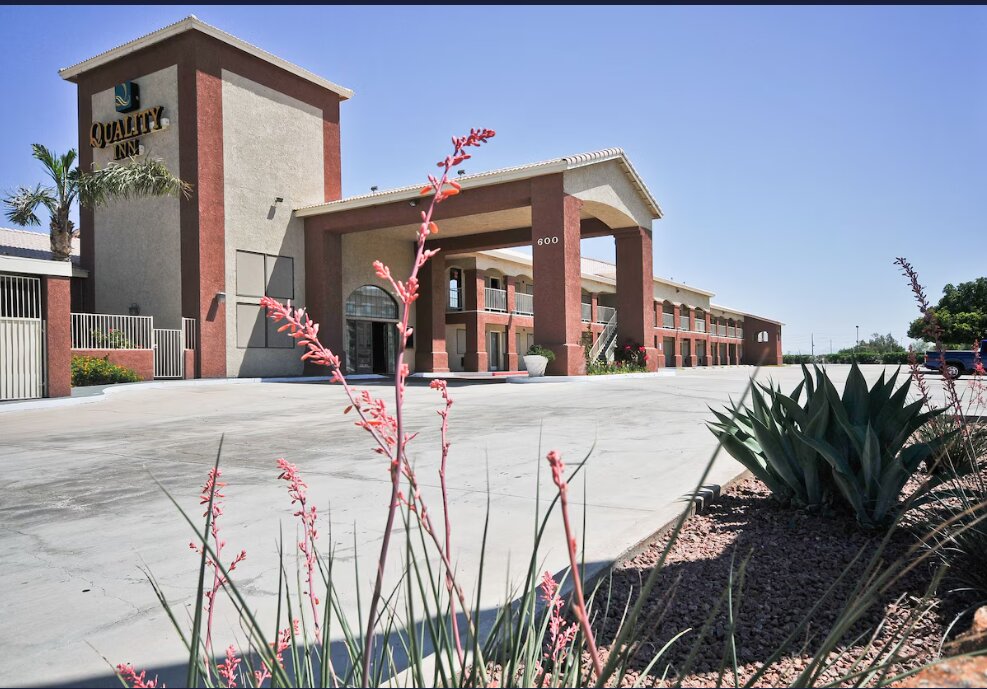 Quality Inn Blythe I-10-浴室