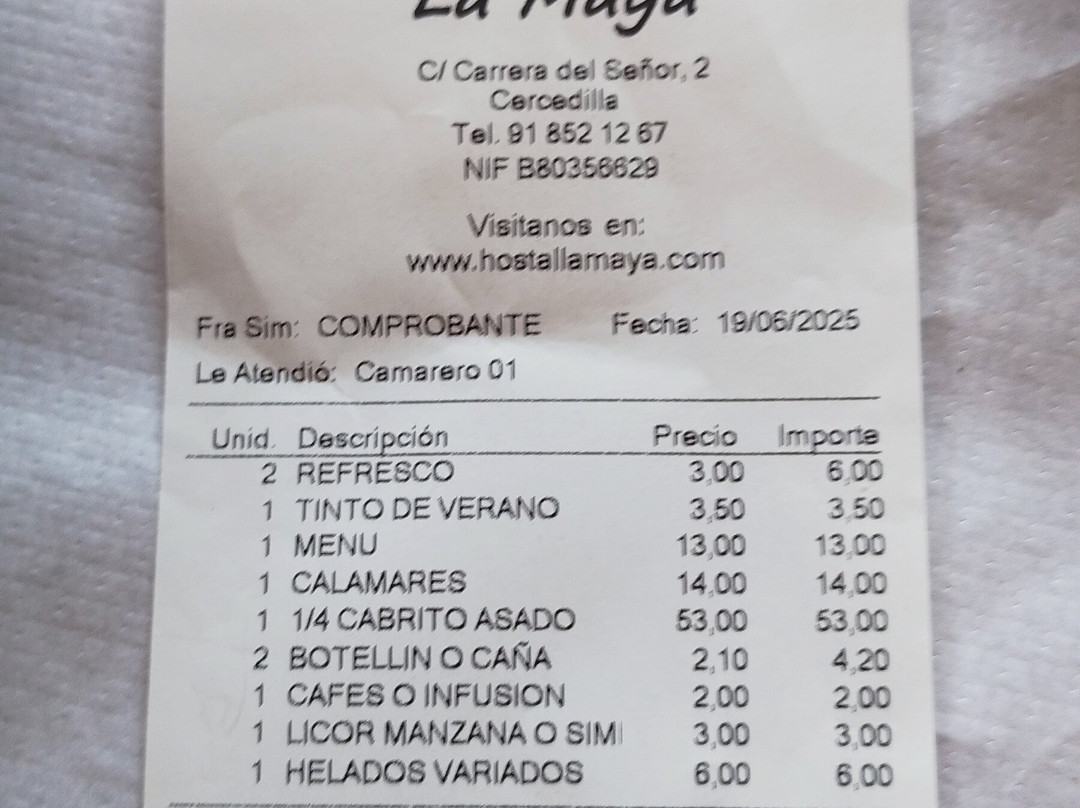 La Maya主图