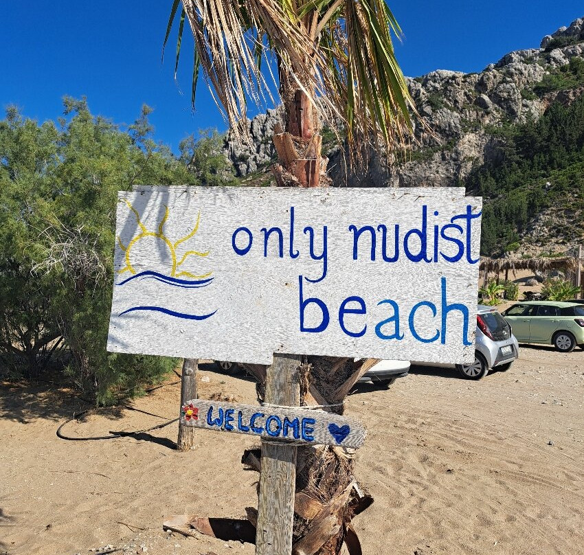 Mandomata Nudist Beach-Faliraki必去景点