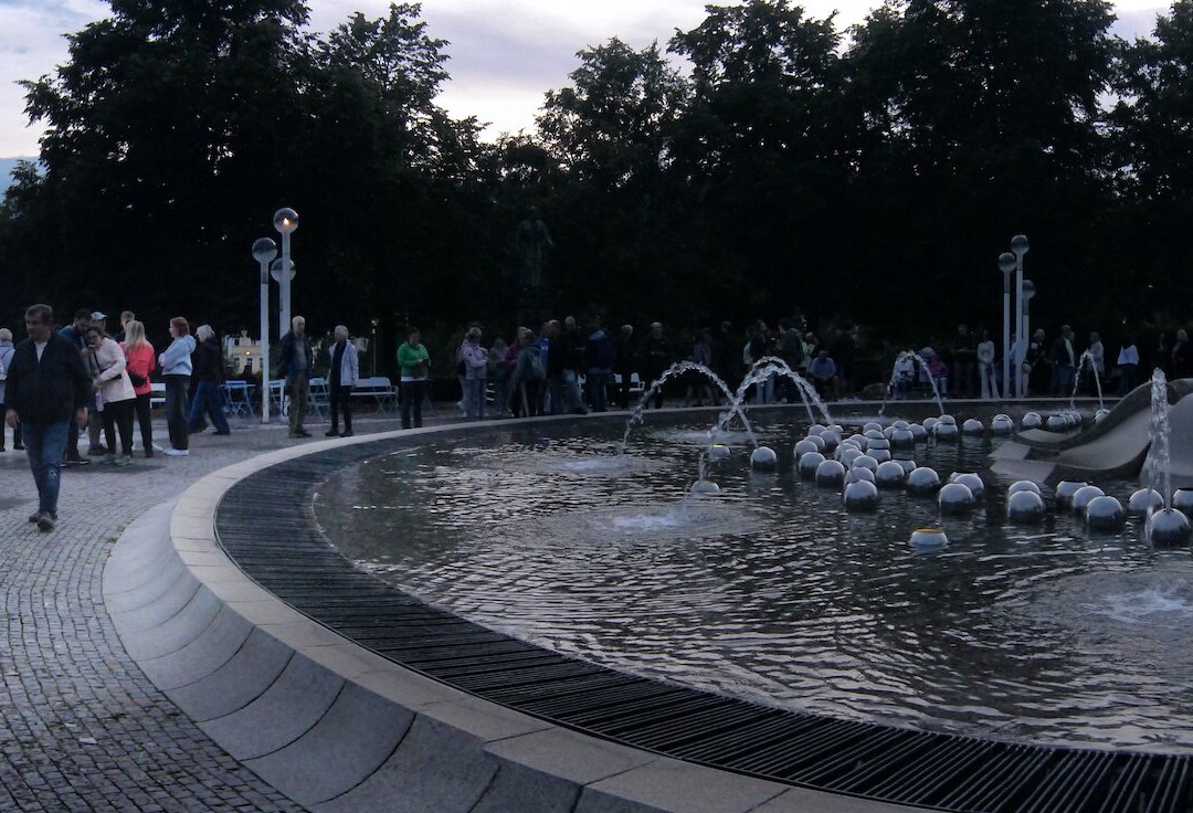 Zpívající fontána-玛丽亚温泉市必去景点