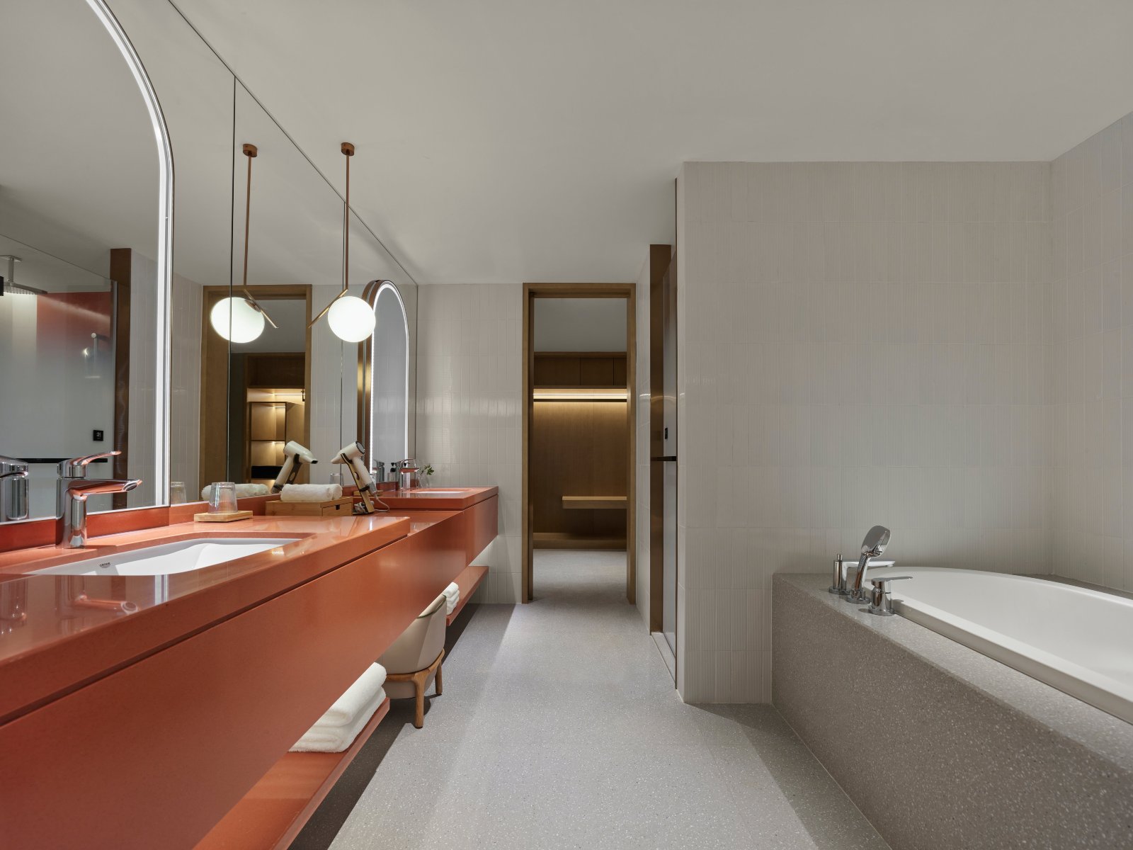 温州楠溪江鸿居酒店-浴室