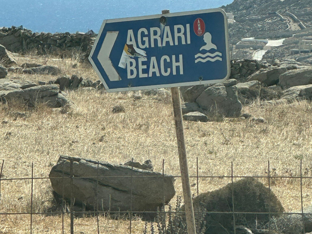Agrari Beach-米科诺斯必去景点