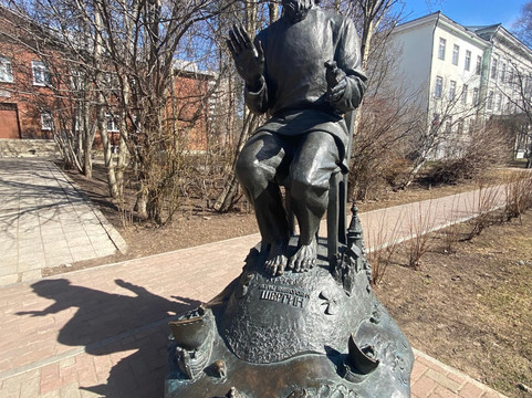 Statue of Boris Shergin-阿尔汉格尔斯克必去景点