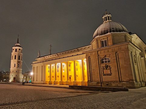 Vilnius Cathedral-维尔纽斯必去景点