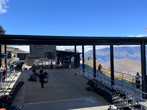 昆斯敦敞车雪橇天际线-皇后镇必去景点