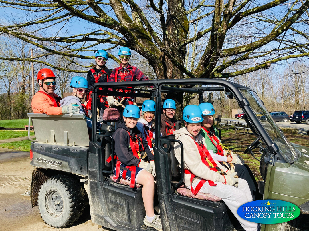 Hocking Hills Canopy Tours-Rockbridge必去景点