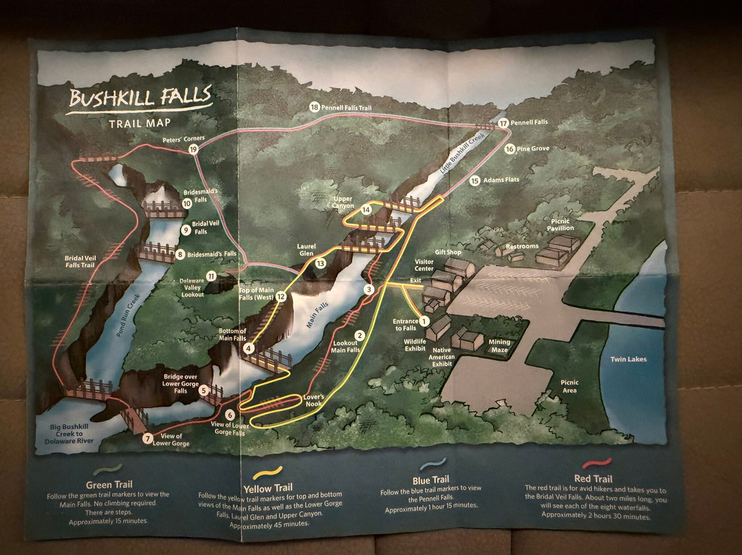 Bushkill Falls-Bushkill必去景点