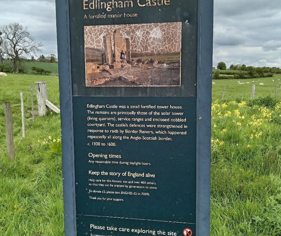 Edlingham Castle and Edlingham Church-阿尼克必去景点