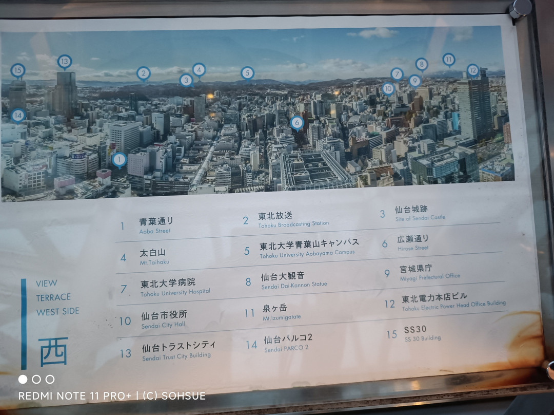 AER Lookout Terrace-仙台市必去景点