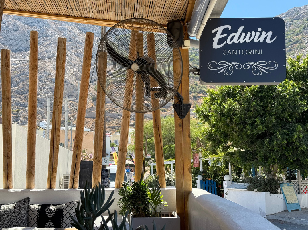 Pizza Edwin Santorini