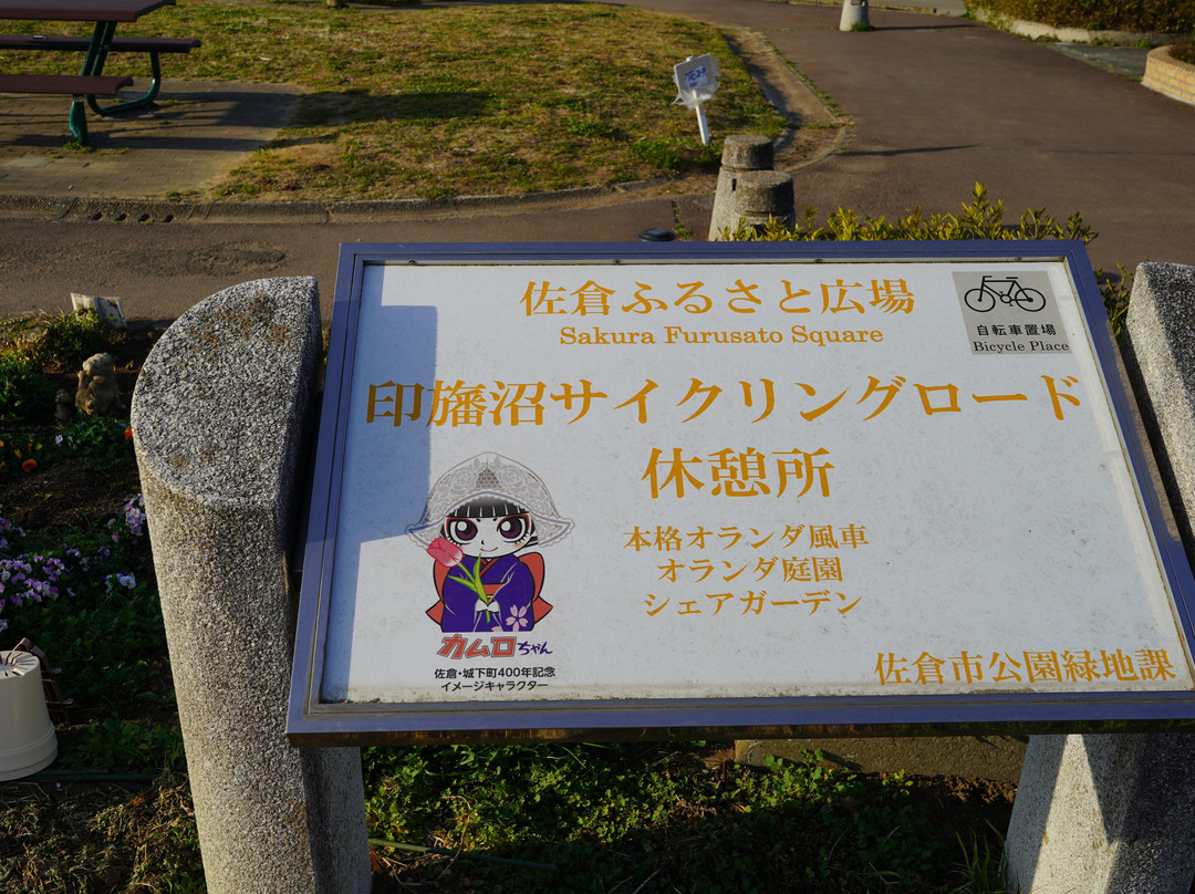 Imbanuma Bicycle Road-佐仓市必去景点