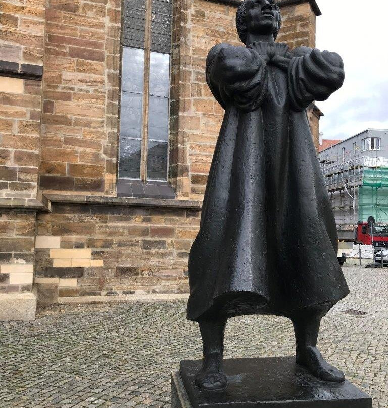 Thomas Müntzer und Bauernkrieg Denkmal Nicolaistrasse-Zwickau必去景点