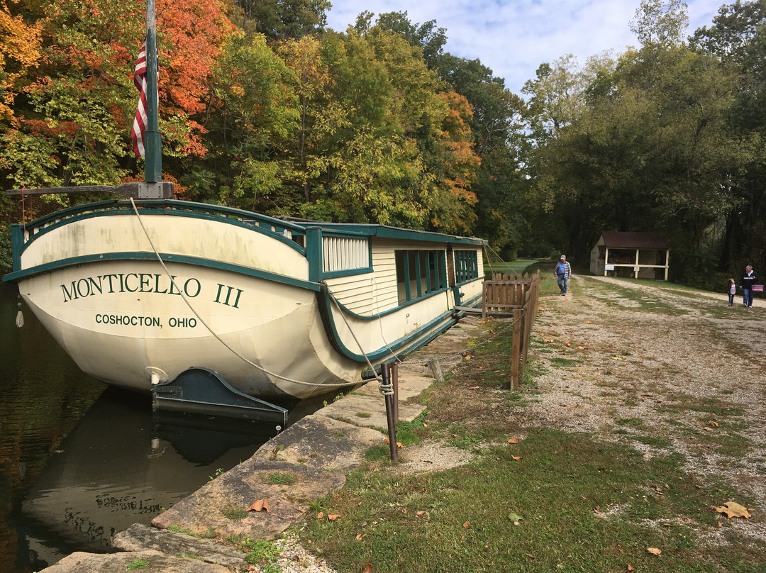 Monticello III Canal Boat Ride-Coshocton必去景点